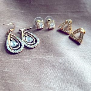 3 pairs Earrings